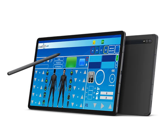 Software et tablette i-motion pour EMS V21